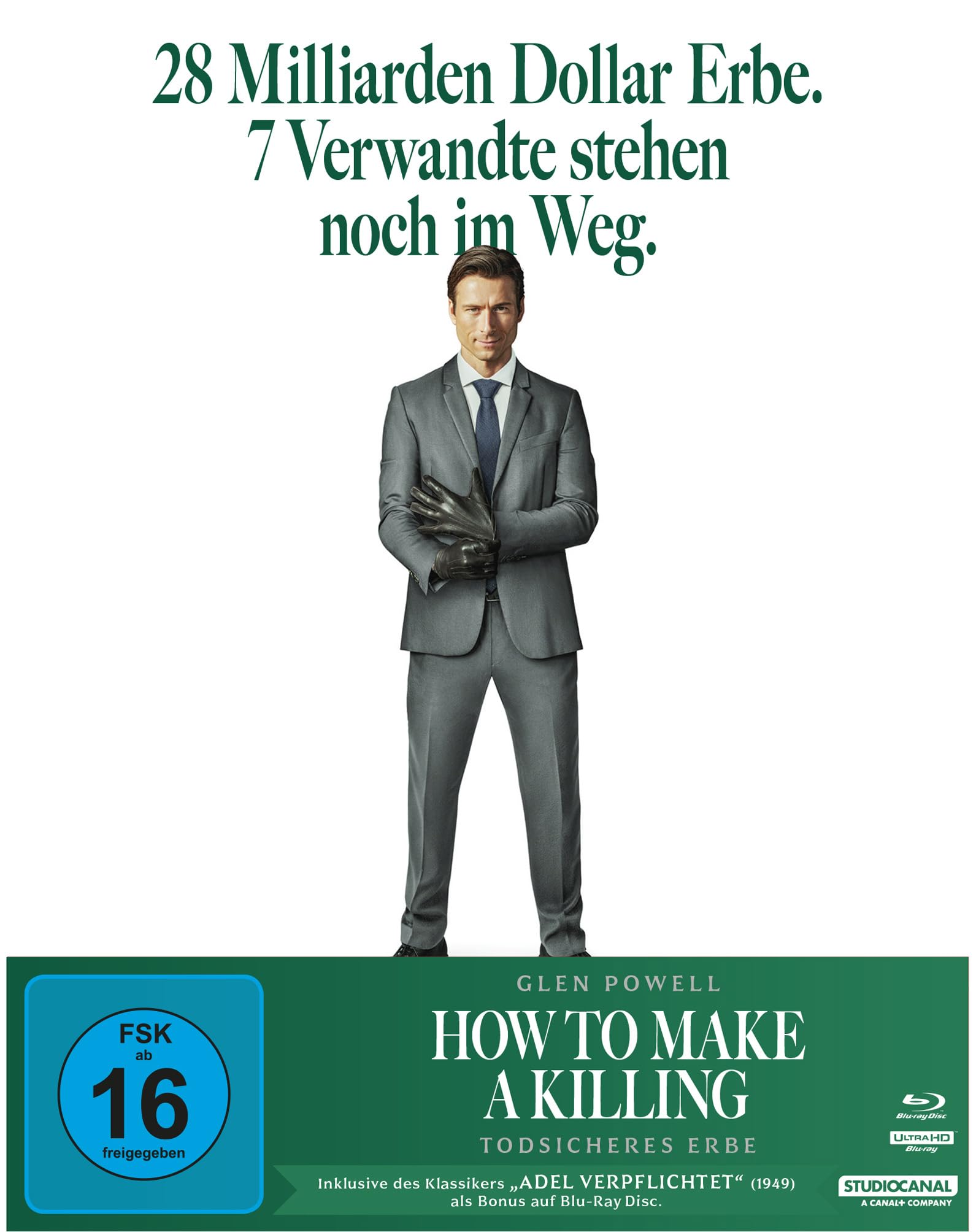Blu-ray - How to Make a Killing - Todsicheres Erbe Ultra HD ( Blu-ray) (Mediabook Edition)