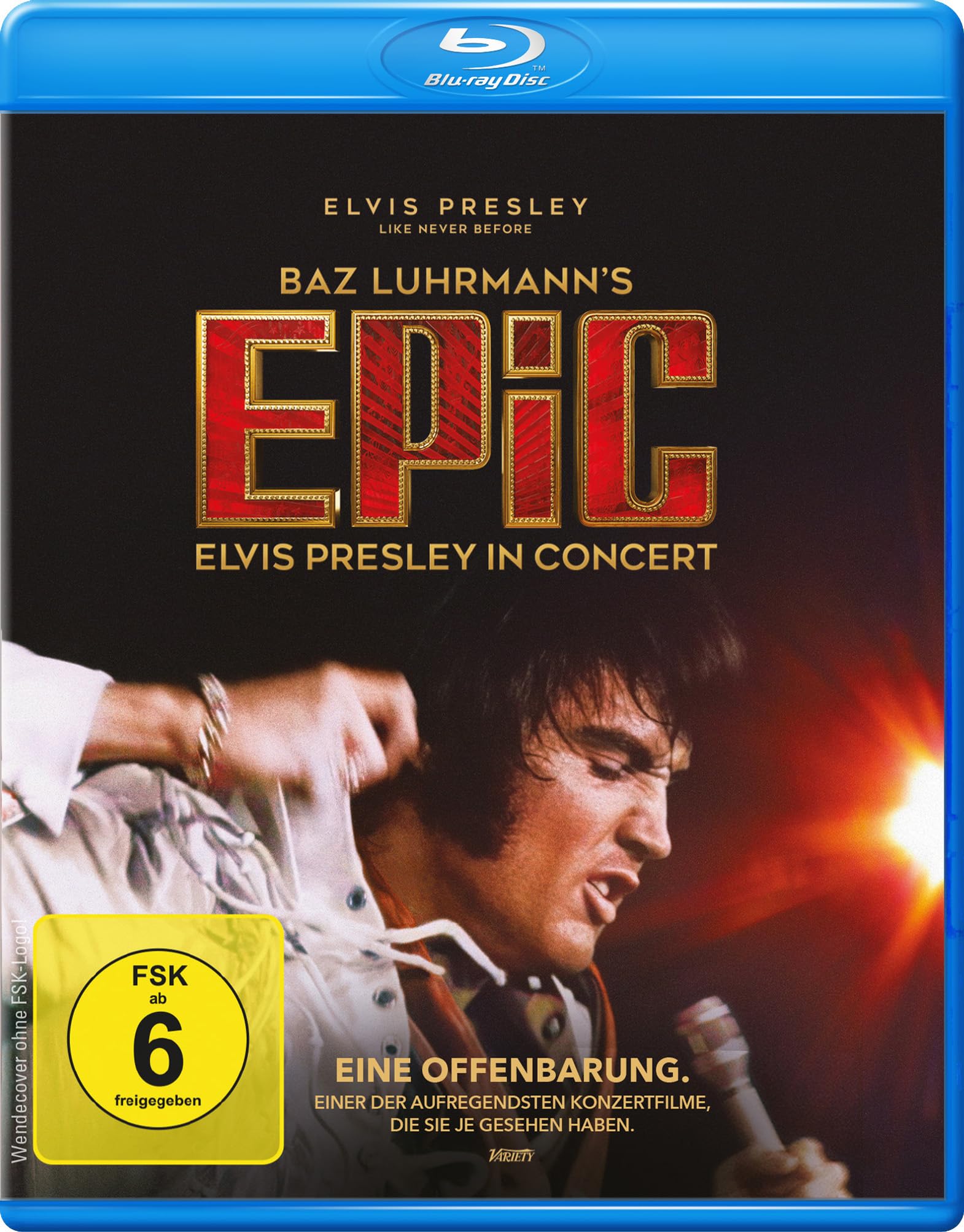 Blu-ray - EPiC - Elvis Presley in Concert