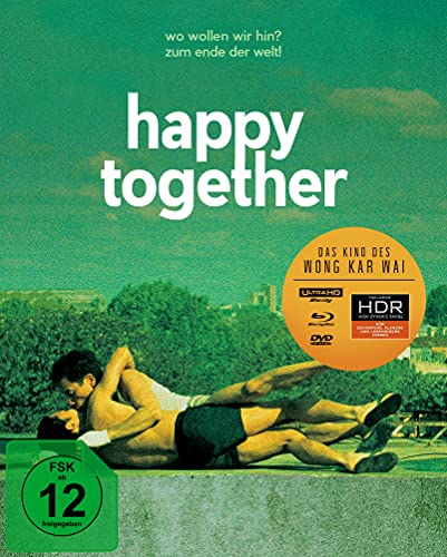 Leung, Tony, Cheung, Leslie, Chen, Chang, Kwok-Wing, Leung Chiu-Wai, Tony, Kar-Wai, Wong, Leung, Tony, Cheung, Leslie - Happy Together (Wong Kar Wai) (Special Edition) (4K-Ultra-HD) (+ BR) (+ DVD) [Blu-ray]