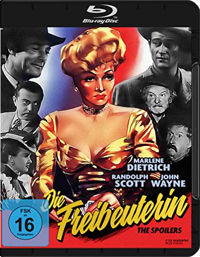 Dietrich, Marlene, Wayne, John, Scott, Randolph, Lindsay, Margaret, Carey, Harry, Barthelmess, Richard, Reed, Tom, Enright, Ray, Wyler, William, Dietrich, Marlene, Wayne, John - Die Freibeuterin - The Spoilers [Blu-ray]