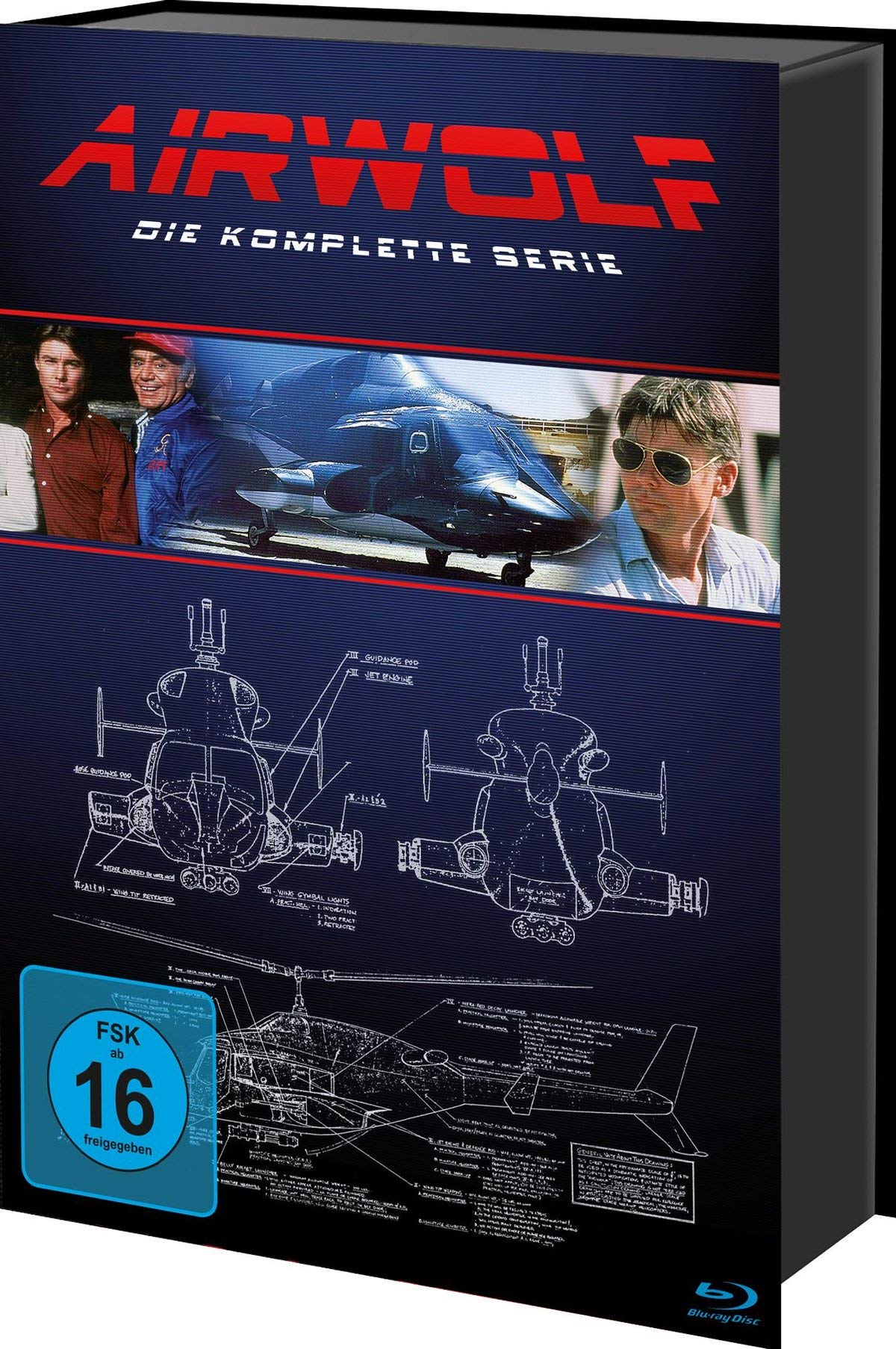 Blu-ray - Airwolf - Die komplette Serie