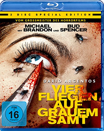  - Dario Agentos Vier Fliegen auf grauem Samt - Special Edition  (+ DVD) [Blu-ray]