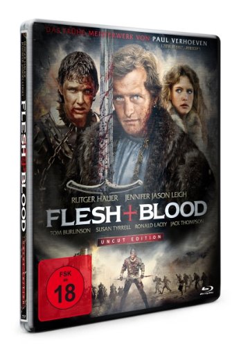  - Flesh + Blood - Uncut/Steelbook [Blu-ray]
