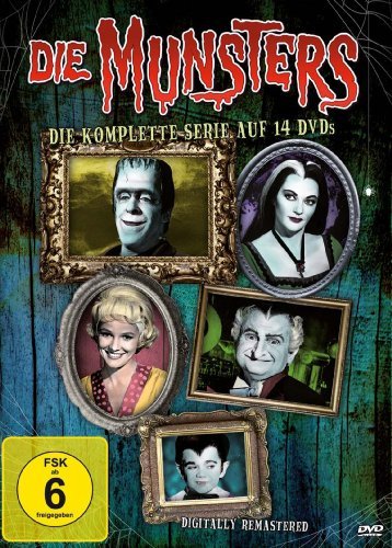 DVD - Die Munsters - Die komplette Serie (14 Discs)