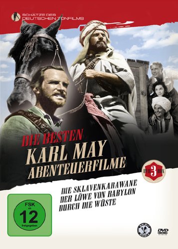 DVD - Die besten Karl May Abenteuerfilme (Durch die Wüste / Doe Sklavenkarawane / Der Löwe von Babylon)