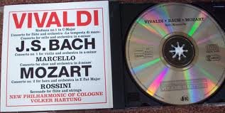 Hartung , Volker & Junge Philharmonie Köln - Solokonzerte von Vivaldi, Bach, Marcello, Mozart & Rossini