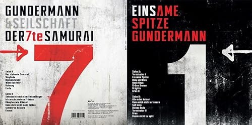 Gundermann & Seilschaft - Einsame Spitze / Der 7te Samurai (Bio Vinyl Black / Grey) (Vinyl)