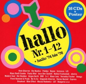 Sampler - Hallo Nr. 1-12   Hallo '74 bis '76 (mit Poster) (16CD BOX SET)