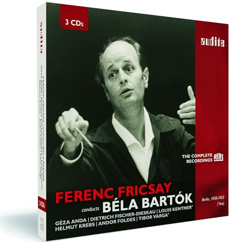 Fricsay , Ferenc - Fricsay conducts Bartok: Works For Orchestra (Anda, Fischer-Dieskau, Kentner, Krebs, Foldes, Varga)