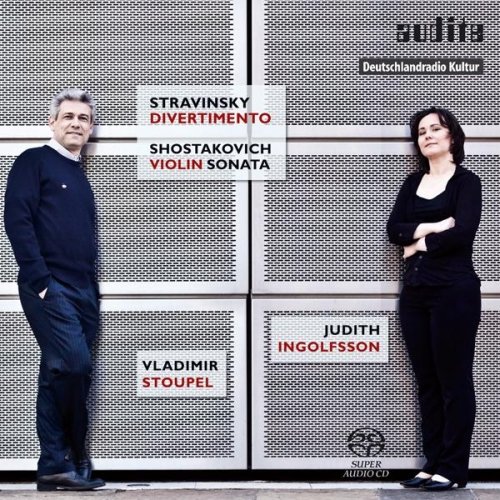 Ingolfsson , Judith & Stoupel , Vladimir - Stravinsky: Divertimento / Shostakovich: Violin Sonata (SACD)