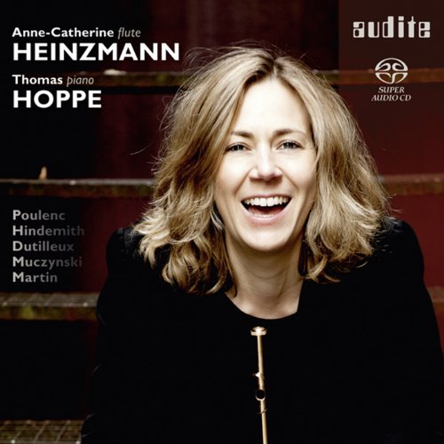 Heinzmann , Anne-Catherine & Hoppe , Thomas - Flute Sonatas By Poulenc, Hindemith, Dutilleux, Muczynski, Martin (SACD)