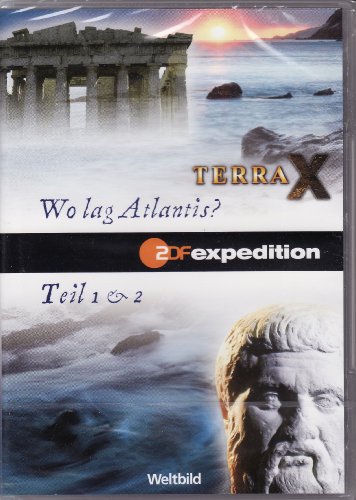 - ZDF expedition - Wo lag Atlantis Teil 1 & 2, gebraucht - sehr gut