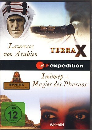 - Terra X, Lawrence von Arabien + Imhotep, Magier des Pharaos, Serie