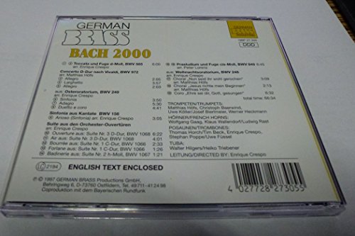 German Brass - Bach 2000