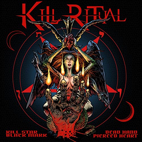 Kill Ritual - Kill Star Black Mark Dead Hand Pierced Heart