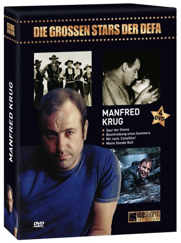 DVD - Die grossen Stars der DEFA - Manfred Krug (Spur der Steine / Beschreibung eines Sommers / Mir nach, Canaillen! / Meine Stunde Null)