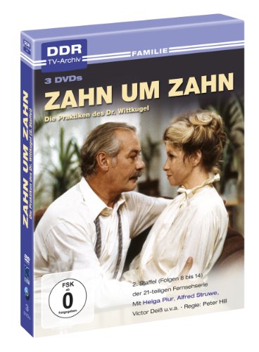 Helga Piur, Alfred Struwe, Victor Deiß, Peter Hill, Helga Piur, Alfred Struwe - Zahn um Zahn 2. Staffel - DDR TV-Archiv ( 3 DVD´s )