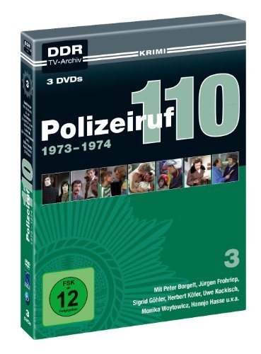 DVD - Polizeiruf 110 - Box 3: 1973-1974 ( DDR TV-Archiv ) [3 DVDs]