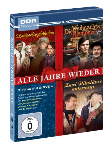 DVD - Alle Jahre wieder - DDR TV-Archiv (Weihnachtsgeschichten - Die Weihnachtsklempner - Zwei Nikoläuse unterwegs) [2 DVDs]