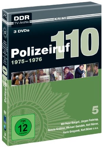 DVD - Polizeiruf 110 - Box 5: 1975-1976 ( DDR TV-Archiv ) - 3 DVDs