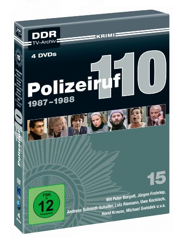  - Polizeiruf 110 - Box 15: 1987-1988 (DDR TV-Archiv - 4 DVDs)