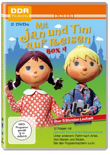 DVD - Mit Jan und Tini auf Reisen - Box 4 (DDR TV-Archiv - 2 DVDs)