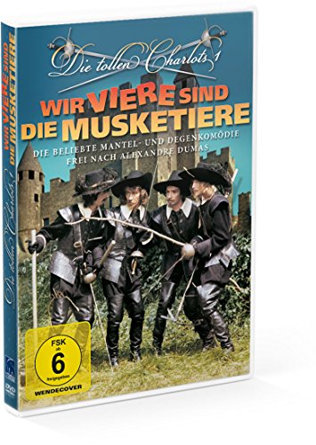 DVD - Die tollen Charlots 1: Wir viere sind die Musketiere