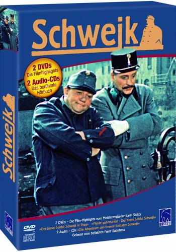  - Schwejk - 2 DVDs plus Hörbuch - 4er Digipack