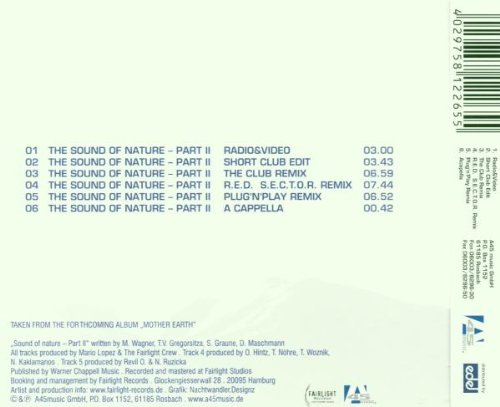 Lopez , Mario - The Sound of Nature - Part II (Maxi)