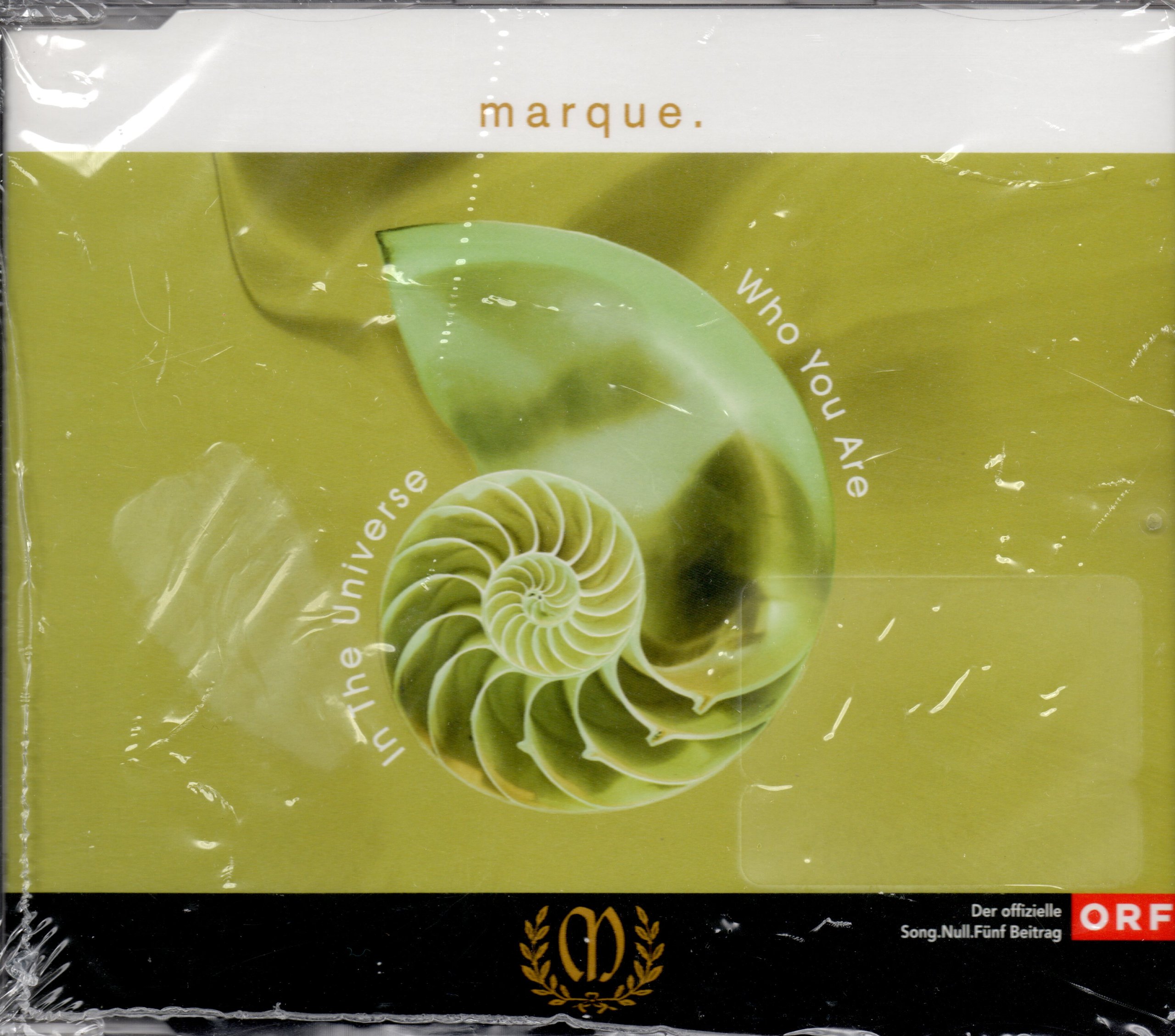 Marque   - Who You Are / In the Universe (Maxi)