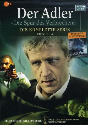  - Der Adler: Die Spur des Verbrechens - Die komplette Serie (Staffel 1-3 inklusive Soundtrack) [13 DVDs]