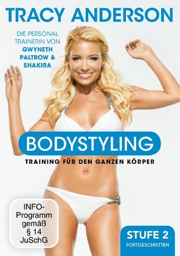 DVD - Tracy Anderson: Bodystyling - Training für den ganzen Körper, Stufe 2 Fortgeschrittene