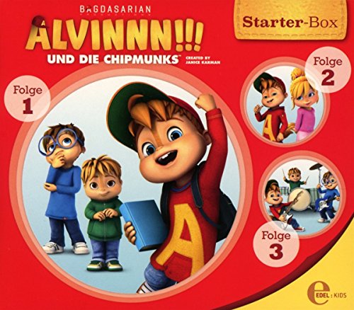 Alvinnn!!! und die Chipmunks - Alvinnn!!! ubnd die Chipmunks - Starter-Box (1: Der magische Geburtstag / 2: Gemeinsam sind wir stark / 3: Das Musikfestival)