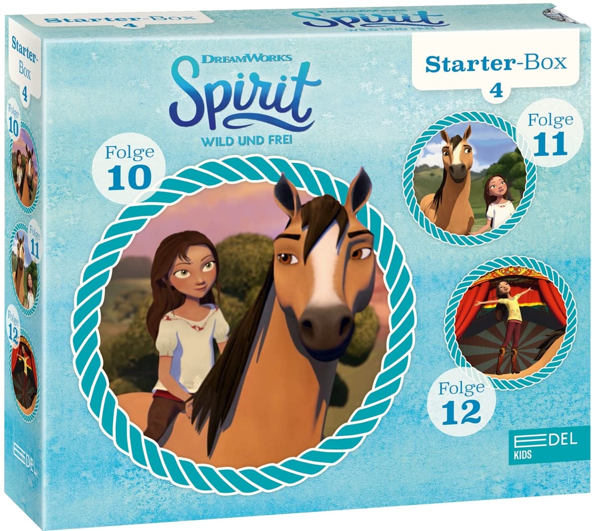 DreamWorks - Spirit - Wild und Frei Starter Box 4 (Folge 10 - 12)