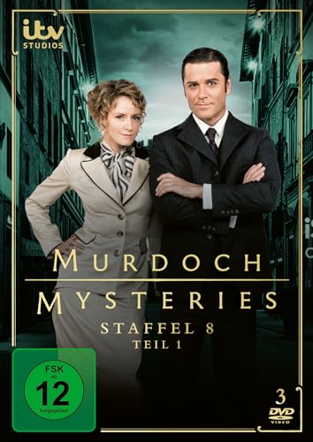 DVD - Murdoch Mysteries - Staffel 8 Teil 1 (Episoden 1-9)