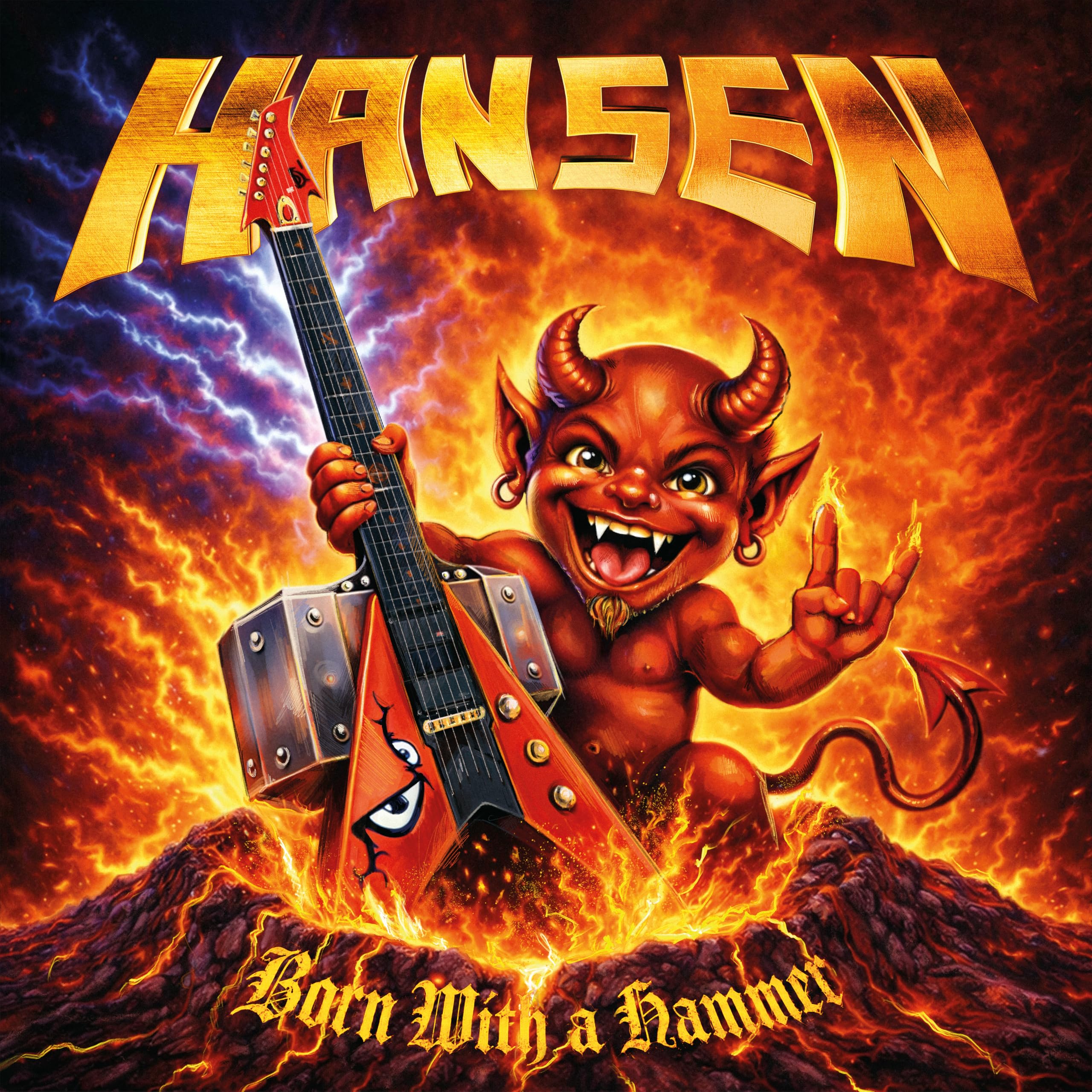 Hansen, Kai - Kai Hansen - Born With a Hammer