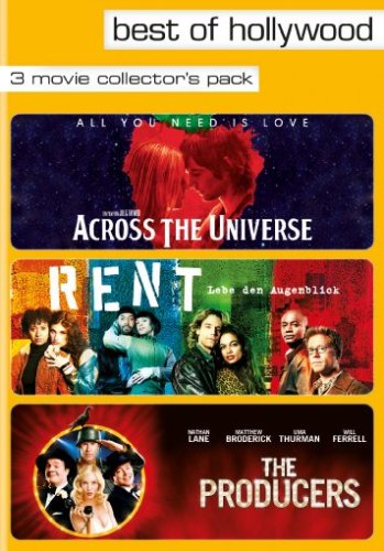 DVD - Across the Universe / Rent - Lebe den Augenblick / The Producers (3 Movie Collector's Pack) (Best of Hollywood)