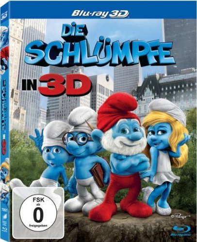  - Die Schlümpfe (2D/3D Version) [3D Blu-ray]