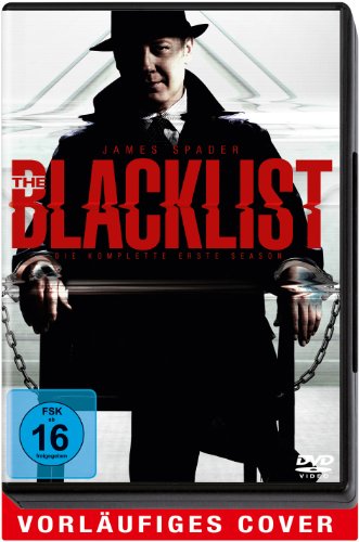 DVD - The Blacklist - Die komplette erste Season [4 DVDs]