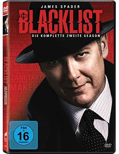 DVD - The Blacklist - Die komplette zweite Season [5 DVDs]