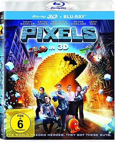 Blu-ray - Pixels (3D Version (2 Disc)  ) [3D Blu-ray]