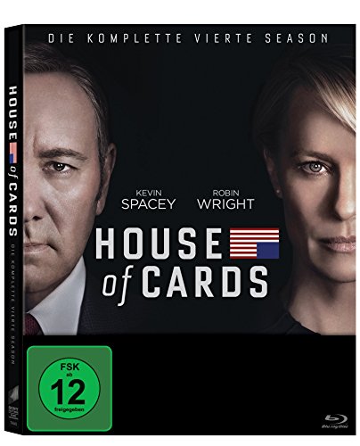 Blu-ray - House of Cards - Die komplette vierte Season (4 Discs) [Blu-ray]