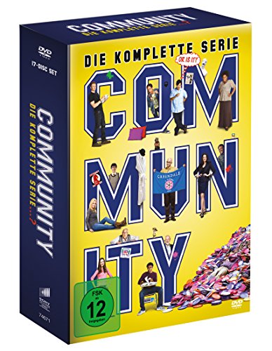 DVD - Community - Die komplette Serie (17 Discs) (exklusive Vorab-Veröffentlichung bei Amazon.de)