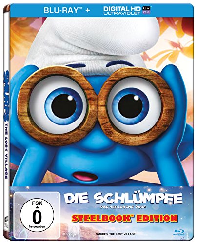 Blu-ray - Die Schlümpfe - Das verlorene Dorf  - Steelbook [Blu-ray]