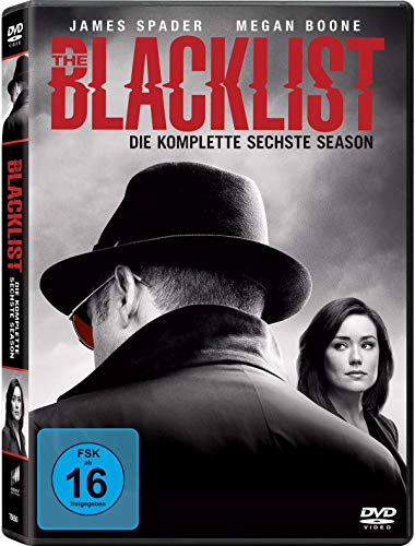 DVD - The Blacklist - Die komplette sechste Season [6 DVDs]