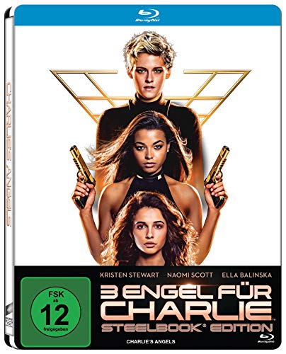 Kristen Stewart, Naomi Scott, Ella Balinska, Elizabeth Banks, Djimon Hounsou, Sam Claflin, Elizabeth Banks, Kristen Stewart, Naomi Scott - 3 Engel für Charlie - Steelbook [Blu-ray]