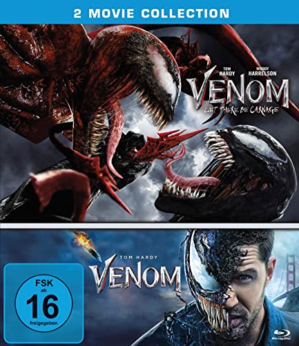 Blu-ray - Venom / Venom: Let There Be Carnage (Marvel) (2 Movie Collection)