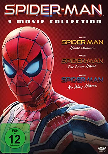 DVD - Spider-Man: Homecoming / Far from Home / No Way Home (3 Discs, Exklusivprodukt)