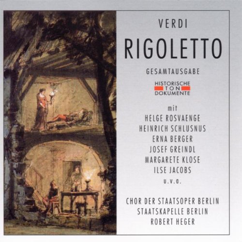 Various - Verdi: Rigoletto (Gesamtaufnahme) (deutsch ) (Aufnahme Berlin November 1944)