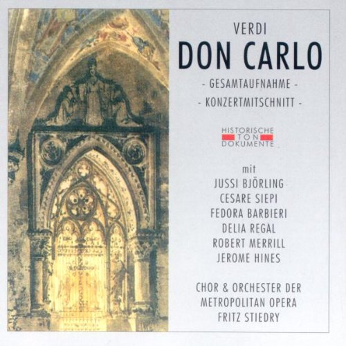 Verdi , Giuseppe - Don Carlo - GA (Stiedry)